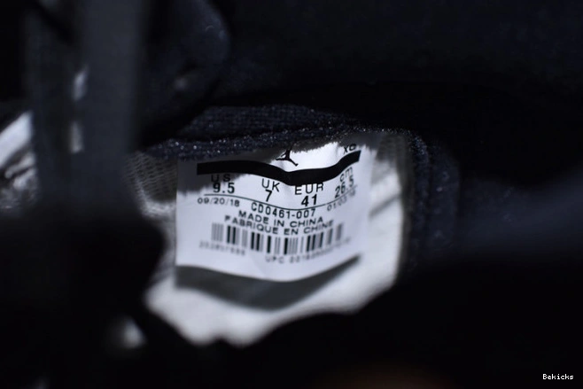 Rep BK black air cd0461-007 panda 1 jordan white 1117